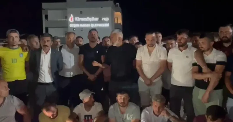 Maden işçileri eylemlerini sürdürüyor: Bir maaş ödenmeden üretime dönmeyeceğiz