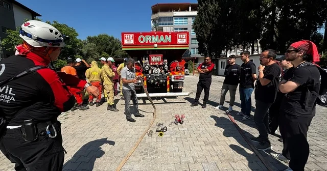 ASAK gönüllülerine orman yangınlarıyla mücadele eğitimi Aydın Haberleri