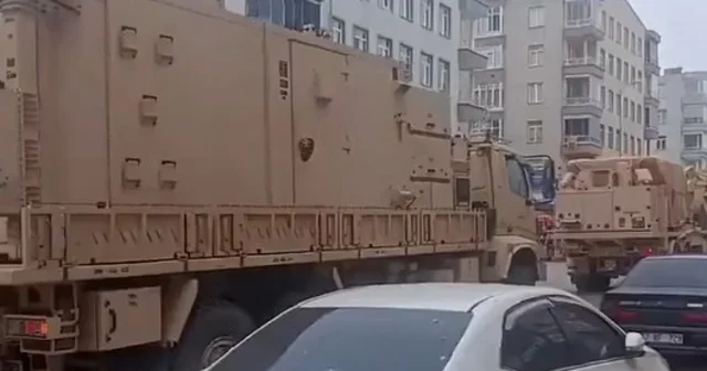 Sinop ta askeri sevkiyat anları kamerada: Özgür özel in balıklar ürküyor sözlerine ironik gönderme Sinop Haberleri