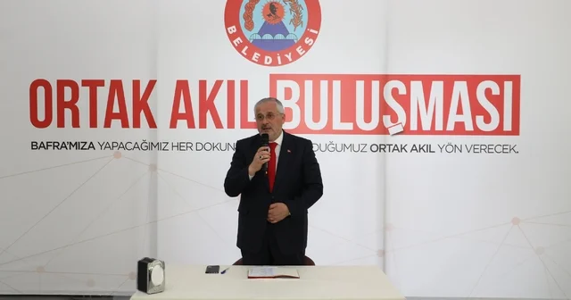 Bafra da kentleşme ve gelecek vizyonu Ortak Akıl toplantısında ele alındı Samsun Haberleri