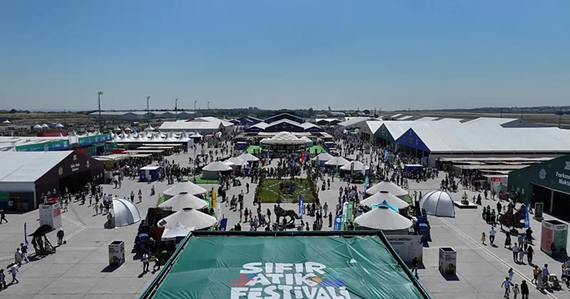 Sıfır Atık Festivali ne rekor katılım! 3 günde ziyaretçi sayısı 400 bini aştı