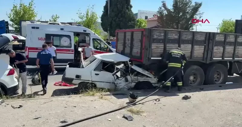 Tekirdağ da trafik kazası! Yaralılar var