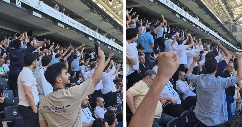 Aziz Yıldırım destekçilerinden Hakan Safi ye bomba tezahürat