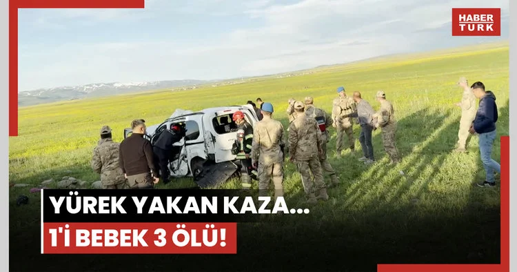 Yürek yakan kaza... 1 i bebek 3 ölü!