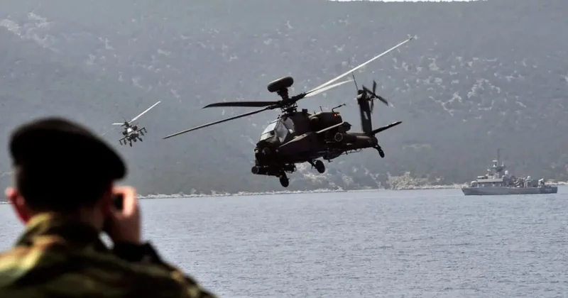 Yunanistan ve İsrail Adalar Denizi nde ortak tatbikata başladı