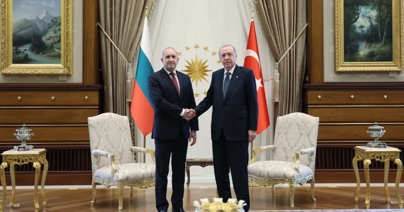 Cumhurbaşkanı Erdoğan Külliye de Bulgaristan Başbakanı Rumen Radev i kabul etti Gündem Haberleri