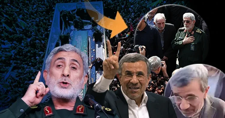 Ahmedinejad ve Kaani yeniden ortaya çıktı: Dünyayı şoke eden görüntüler! ABD ve İsrail e sert mesaj