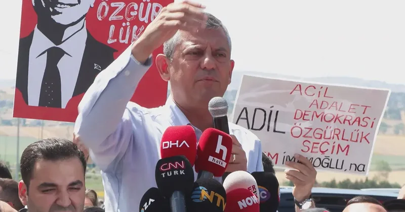 Özgür Özel nereye kaçarsanız kaçın diyerek duyurdu! İkinci celsede...