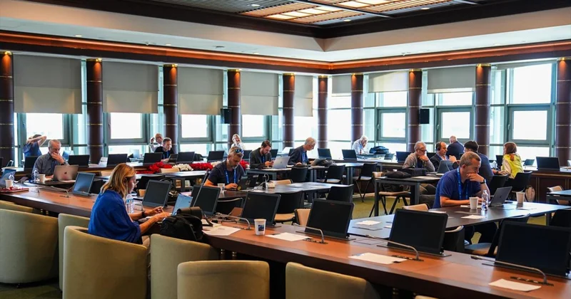 NATO Zirvesi ni takip edecek basın mensupları için Uluslararası Medya Merkezi hazırlandı