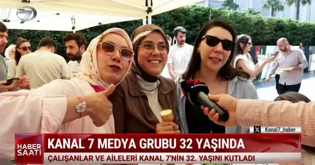 Kanal 7 Medya Grubu 32 yaşında