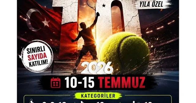 Muğla da 15 Temmuz a özel tenis turnuvası düzenlenecek Muğla Haberleri Habertürk Yerel Haberler