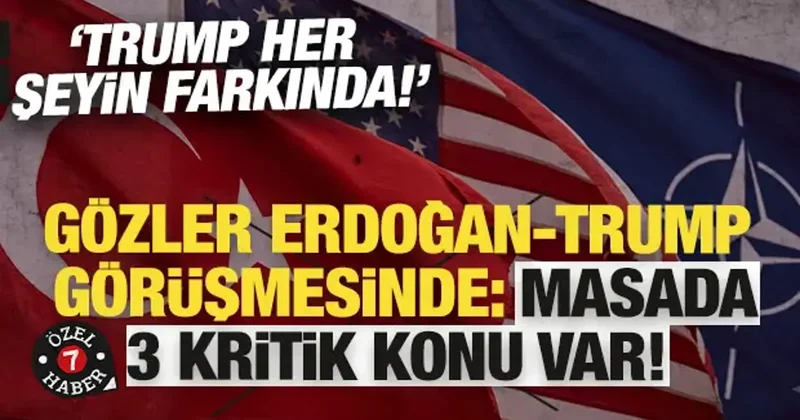 Gözler Erdoğan Trump görüşmesinde: CAATSA yaptırımlarında düğüm çözülebilir!