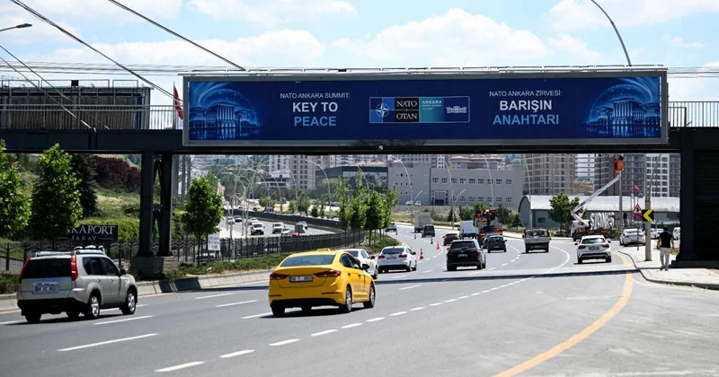 Ankara trafiğinde NATO tedbirleri devrede