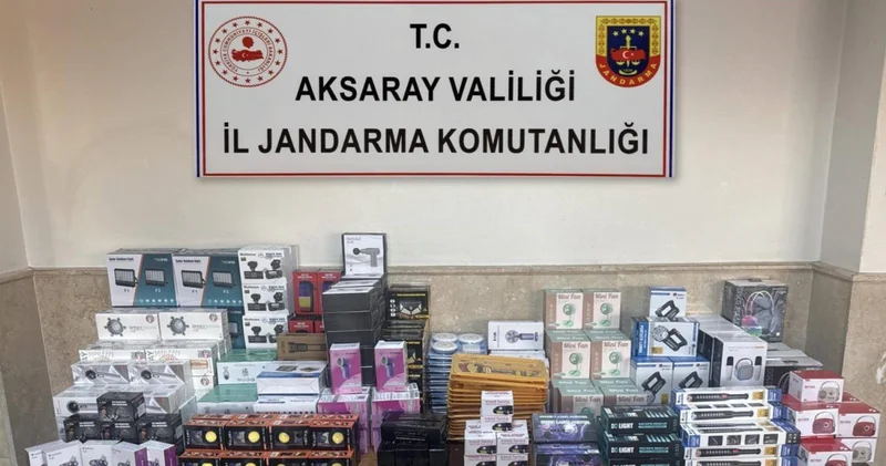 Son dakika: Aksaray da 4,5 milyon TL lik kaçakçılık operasyonu: 3 gözaltı