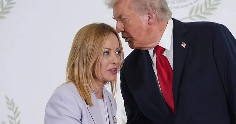 Trump tan Meloni ye uzaklaştırma çıkışı