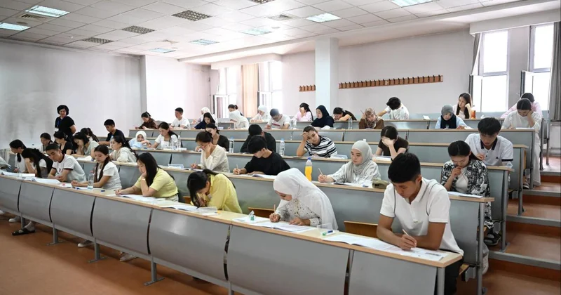 Kırgızistan Türkiye Manas Üniversitesi ne 17 bin 322 aday başvurdu