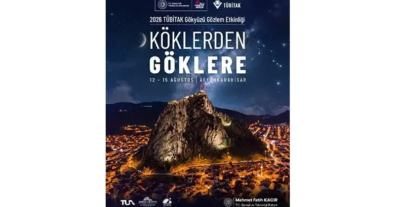TÜBİTAK Gökyüzü Gözlem Etkinliği, Afyonkarahisar da yapılacak