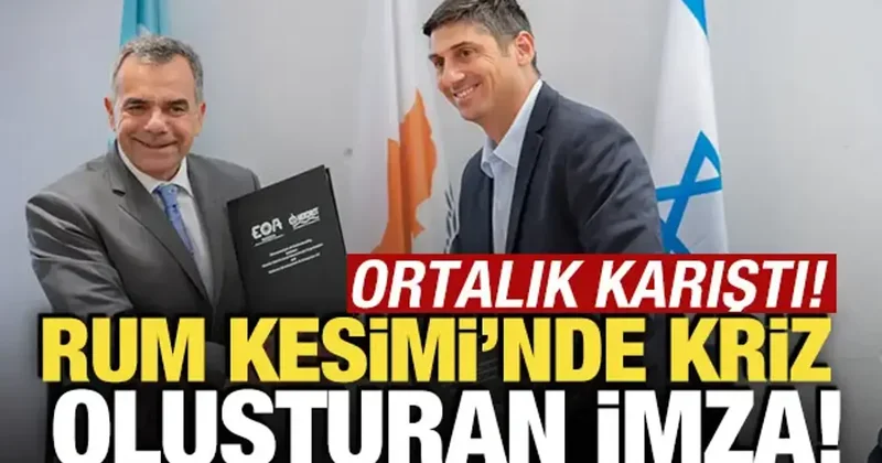 GKRY ve İsrail anlaştı! Rumlar tepki gösterdi