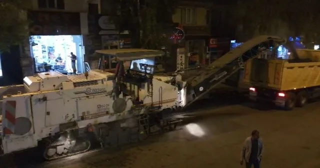 Belediye ekipleri yeni asfalt için eski asfaltı söküyor Ardahan Haberleri Habertürk Yerel Haberler