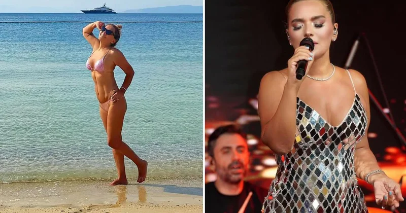 Demet Akalın ın filtresi hali bomba! Zaman acımamış yorumları yapılıyor