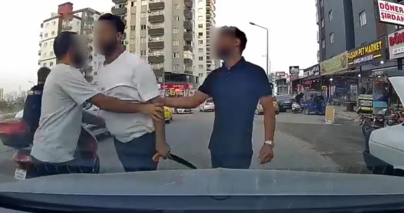 Trafikte testere ile tehdit! Son dakika haberleri
