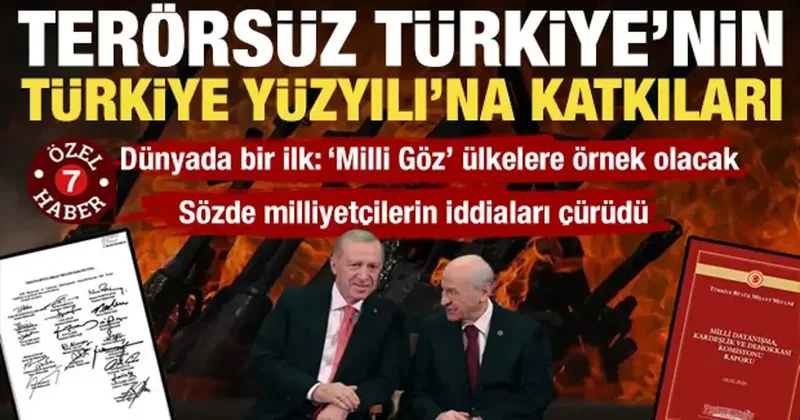 Dünyada bir ilk ‘milli göz’ modeli dünyada terörü bitirmek isten ülkelere örnek olacak