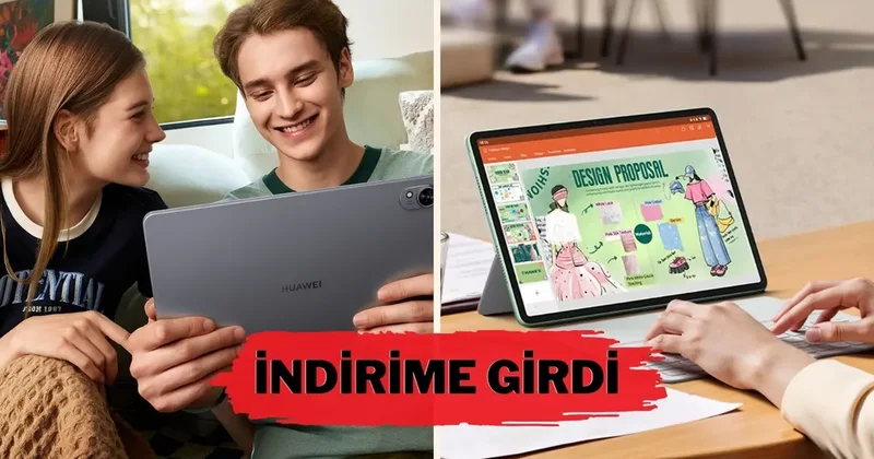 Kağıt hissinde ekran deneyimi: Huawei MatePad 11.5 S indirimde