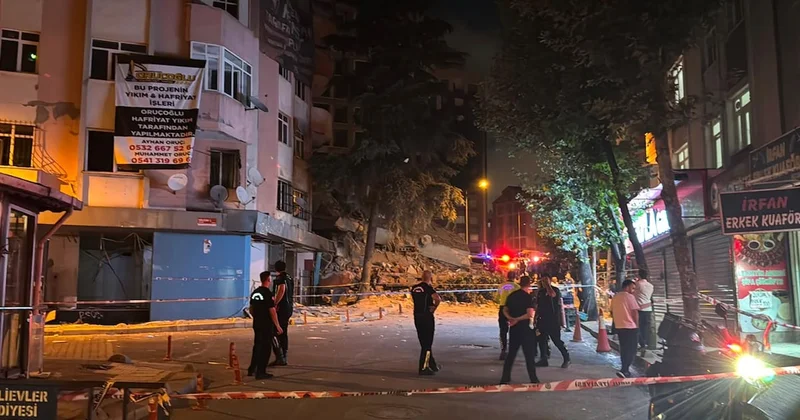 İstanbul Bahçelievler de 4 katlı bina çöktü Sözcü Gazetesi