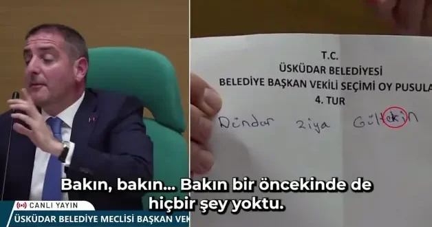 Bu kadarına pes: Üsküdar seçimlerinde kameraya yansıyan şaibe ve gasp anları