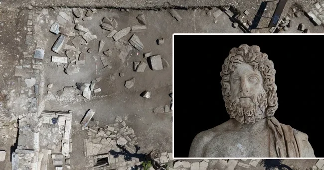 Aspendos kazılarında tarihi buluş: 1.800 yıllık şifa heykeli gün yüzüne çıktı