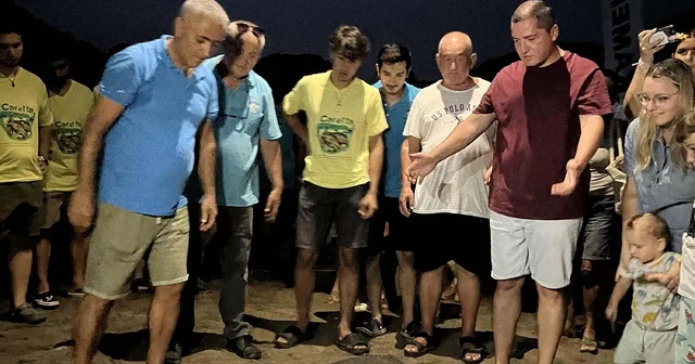 Tedavi edilen yaralı deniz kaplumbağası Kaan 19, 1 yıl sonra doğal yaşam ortamına bırakıldı Muğla Haberleri Habertürk Yerel Haberler