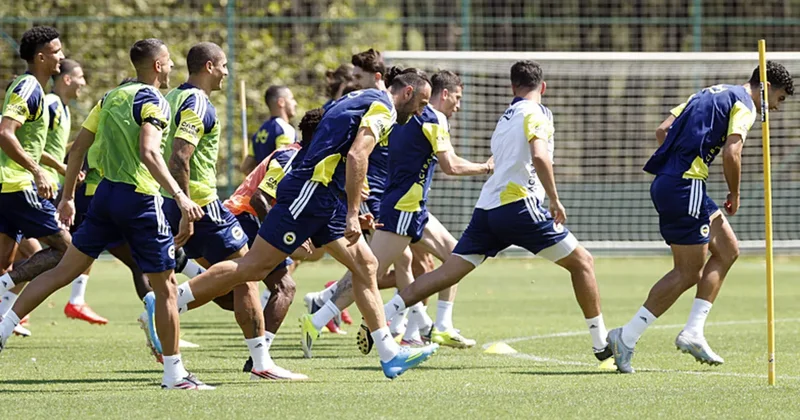 Fenerbahçe ara vermeden sahaya indi!
