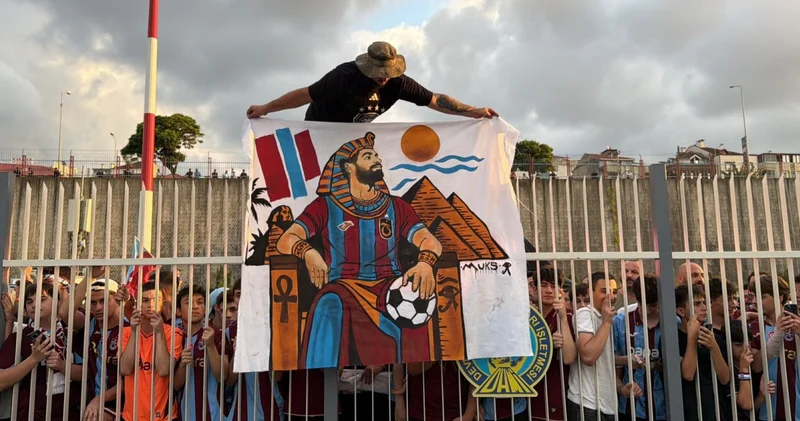 Kahire Trabzon uçuşu başladı