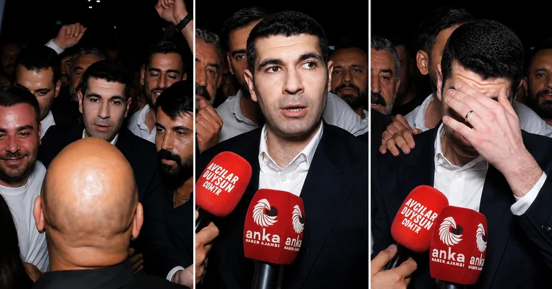 14 ay sonra tahliye edilen Utku Caner Çaykara’yı cezaevi kapısında coşkulu kalabalık karşıladı