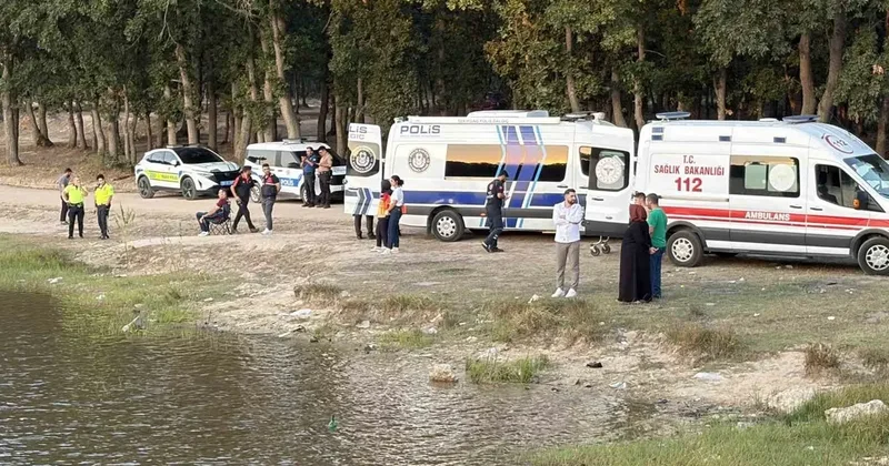 Gölde kaybolan şahsı arama çalışmaları sürüyor