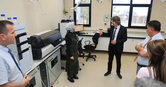 BUÜ nün laboratuvarları tam kapasite ile sektörün hizmetinde Bursa Haberleri Habertürk Yerel Haberler