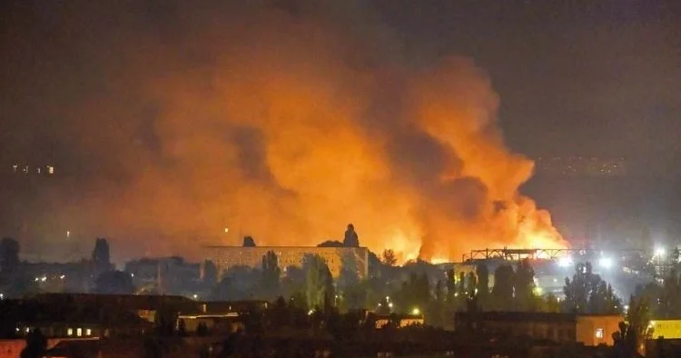 Rusya 27 füze attı… Birini bile vuramadılar… Kiev semaları korumasız kaldı