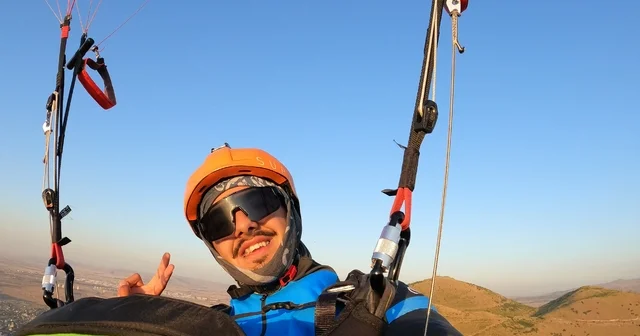 Kayseri den havalanan yamaç paraşütü sporcusu 5,5 saat sonra Kahramanmaraş a indi Kahramanmaraş Haberleri Habertürk Yerel Haberler