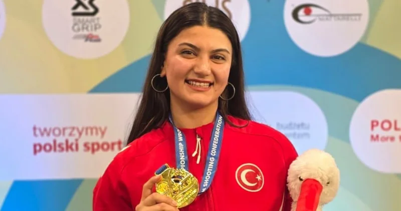 Milli atıcı Tuğba Bugur, Avrupa Şampiyonu oldu!
