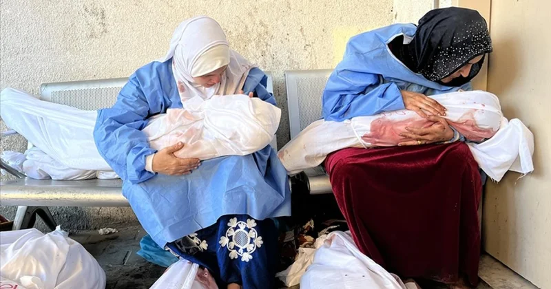 Soykırımcı İsrail in Gazze deki saldırıları 300 günde en az 300 çocuğun hayatını aldı