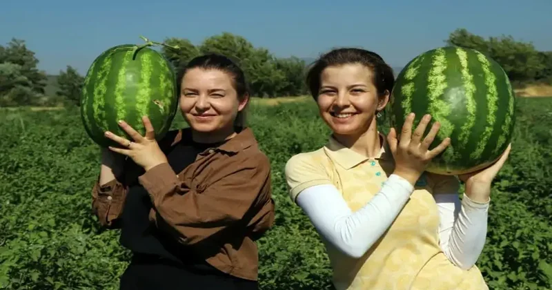 Üniversite mezunu kardeşler, masabaşı iş yerine tarlayı seçti
