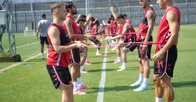 Samsunspor, Hollanda kampının ardından sezona Samsun da hazırlanıyor Samsun Haberleri Habertürk Yerel Haberler