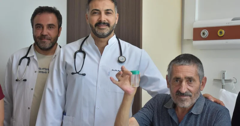 Nefes darlığı yaşayan hastanın akciğerinden sarımsak çıktı