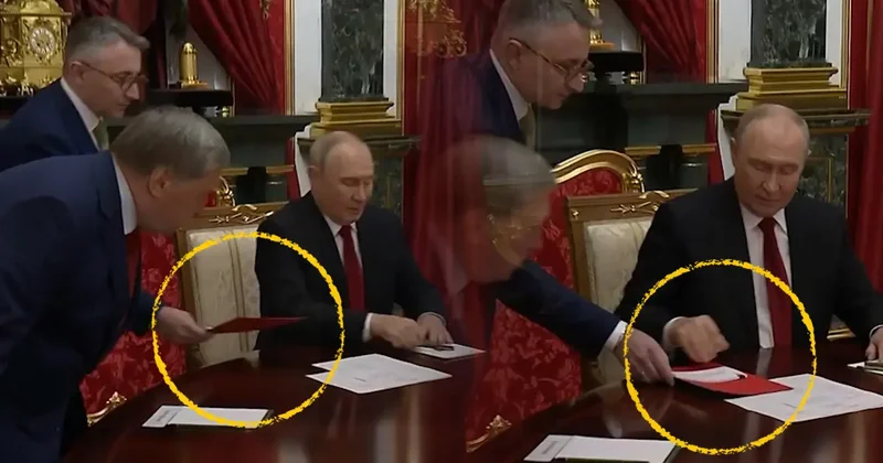 Kremlin’deki kırmızı dosyanın gizemi: Putin’in önüne bırakıldı, içeriği merak uyandırdı
