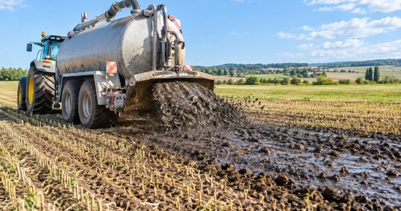 Kanalizasyondan çıkan tonlarca çamuru tarlalara dökmeye başladılar Sözcü Gazetesi