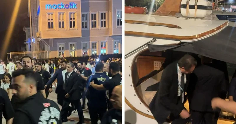 Serdal Adalı derbiden düğüne tekneyle gitti! Gecede prim sürprizi