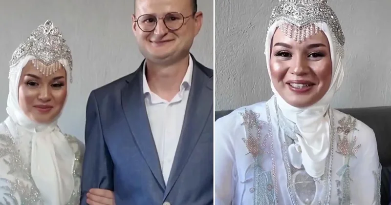 Altınlarla kaybolan Özbek gelinin düğün öncesi röportaj verdiği ortaya çıktı