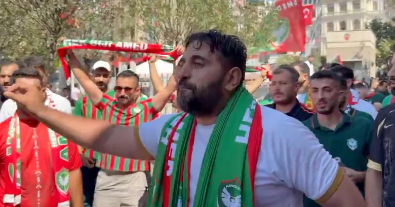 Amedspor taraftarından olay sözler! Bize kurşunla gelene biz keleşle gideriz Sözcü Gazetesi