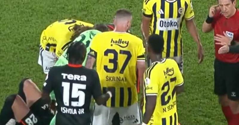 Derbide ortalık karıştı! Skriniar ile Vlahovic birbirine girdi