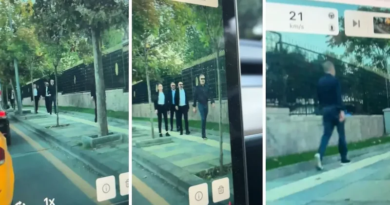 Hakan Fidan sürprizi! Kaldırımda yürürken denk geldi